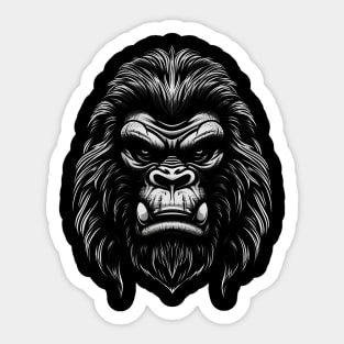 Gorilla head Sticker